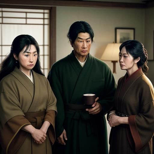 Family Drama in Kurosawa Inspired Cinematic Style