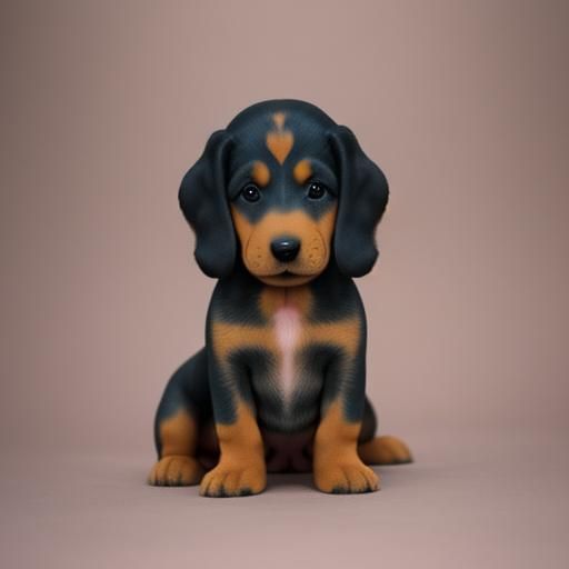 Cute Dog Puppy Hound Portrait