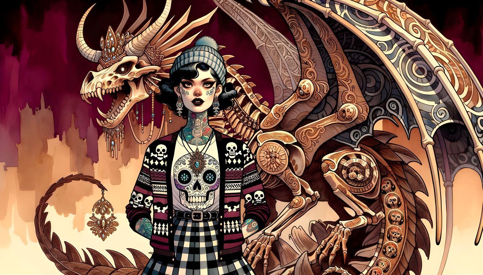 "...And the Case of the Gilded Guardian."