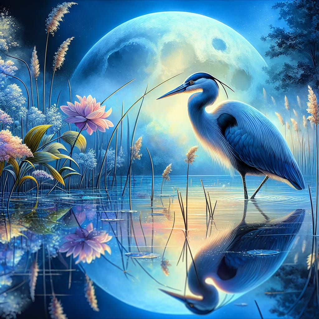 The Great Blue Heron