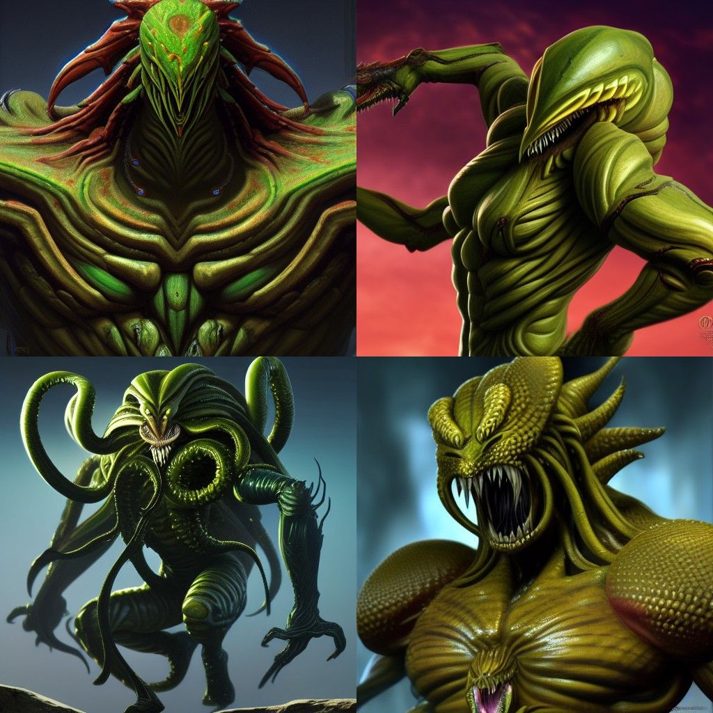 Shiva Venom Samus Aran Portrait in Hyperrealism