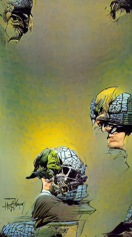 Futuristic Telepathy Helmet Design