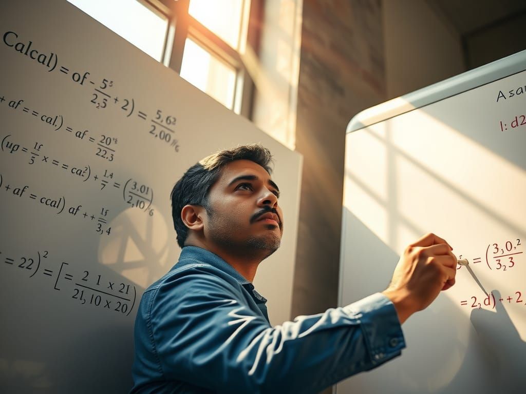 Mexican Engineer Solves Calculus Equations in Sunlight