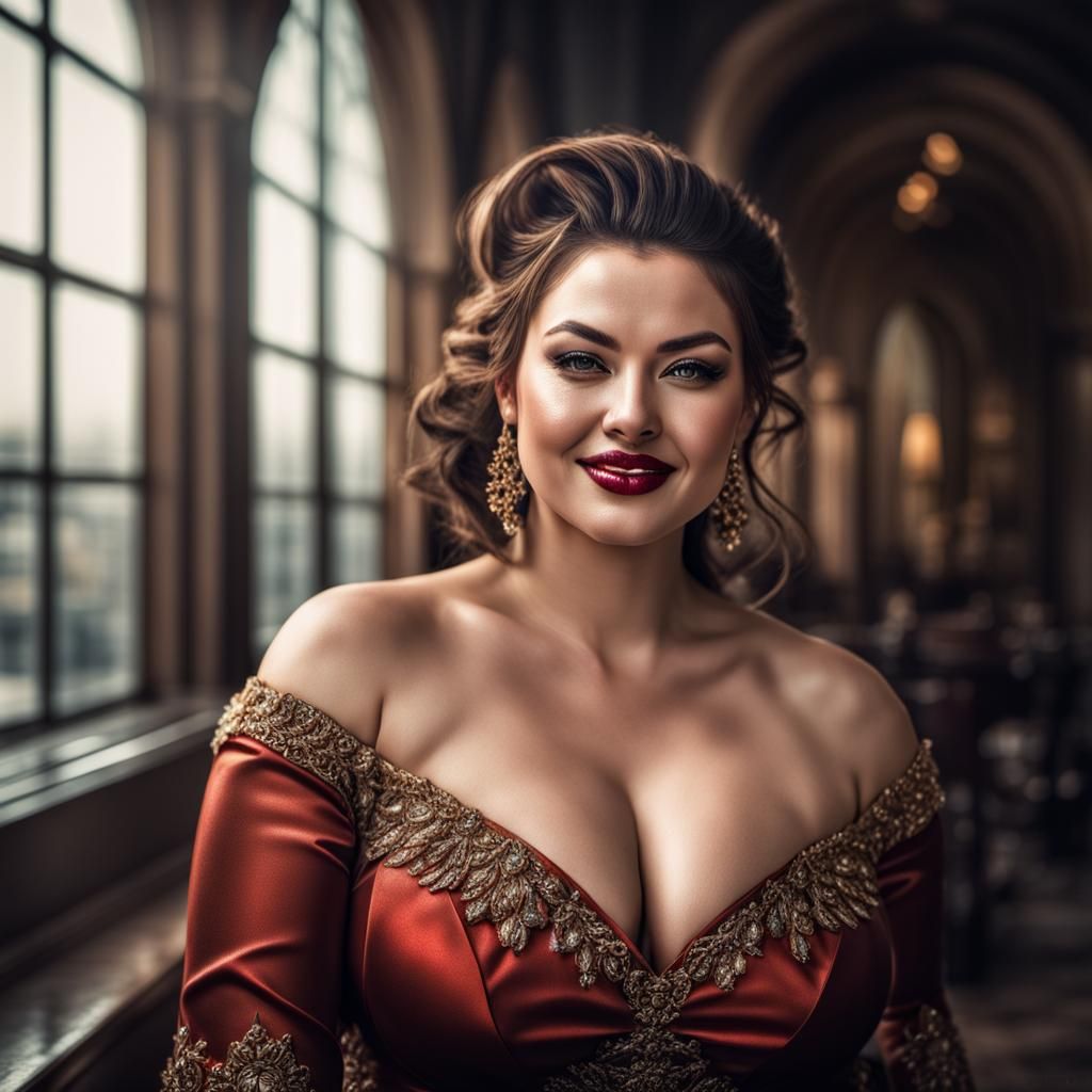 Hyperrealistic Portrait of a Beautiful Woman