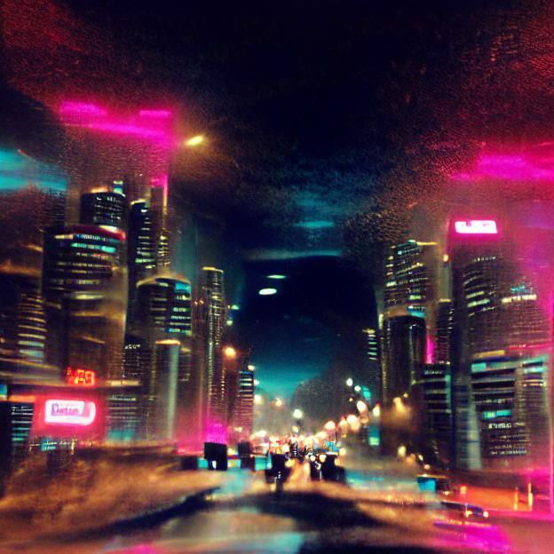 Modern Abstract Geometric Composition