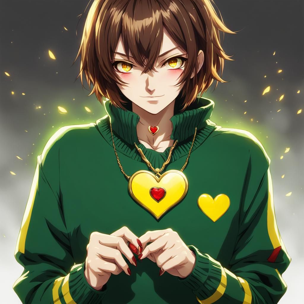 Anime Villain Girl with Knife and Sadistic Smile