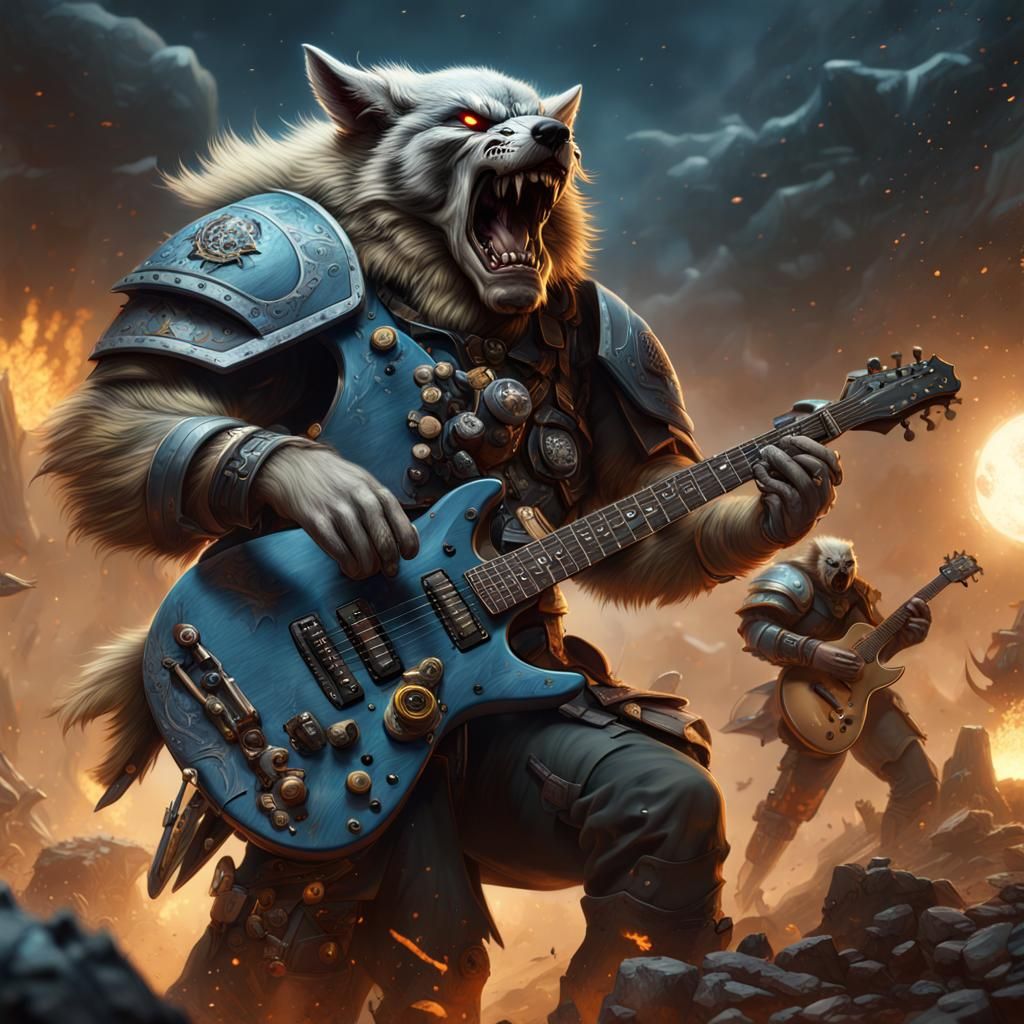 Warhammer 40k Space Wolves Rock Concert