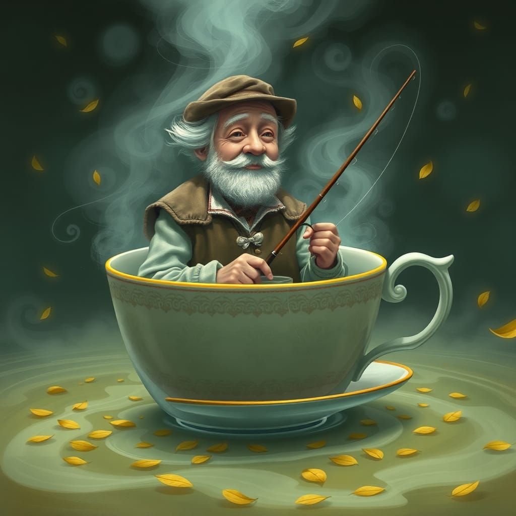 Fishing in a Teacup