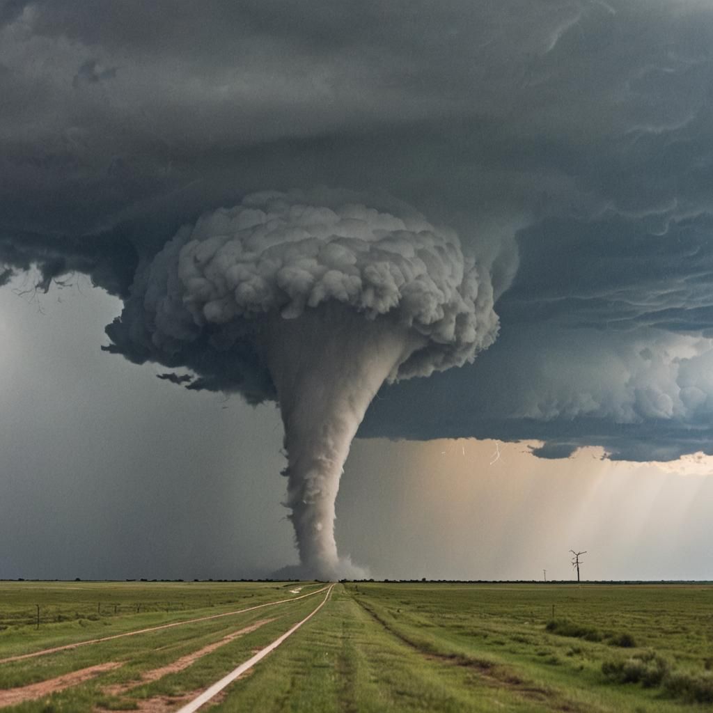Texas Plains EF-5 Tornado: Professional Photography