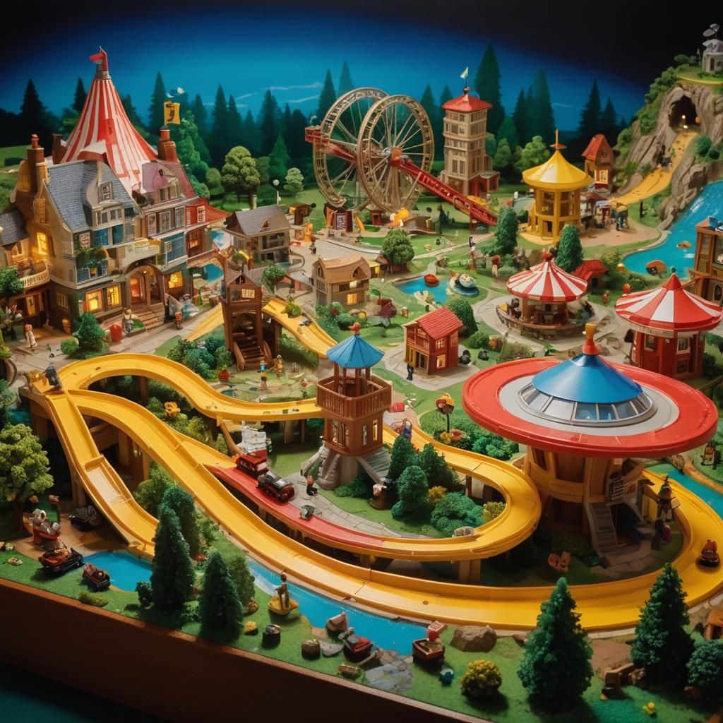 The Game of Life 3D Diorama