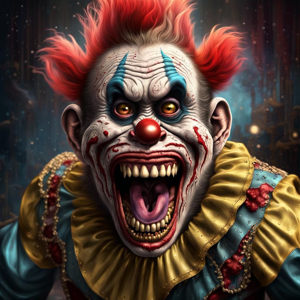 Zombie Monkey Clown Band in 1950s Style