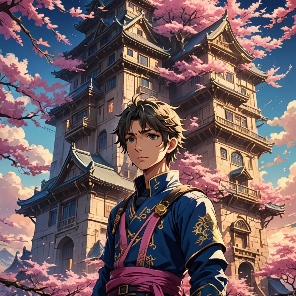 Olivier on Fantastical Tower, Manga Illustration