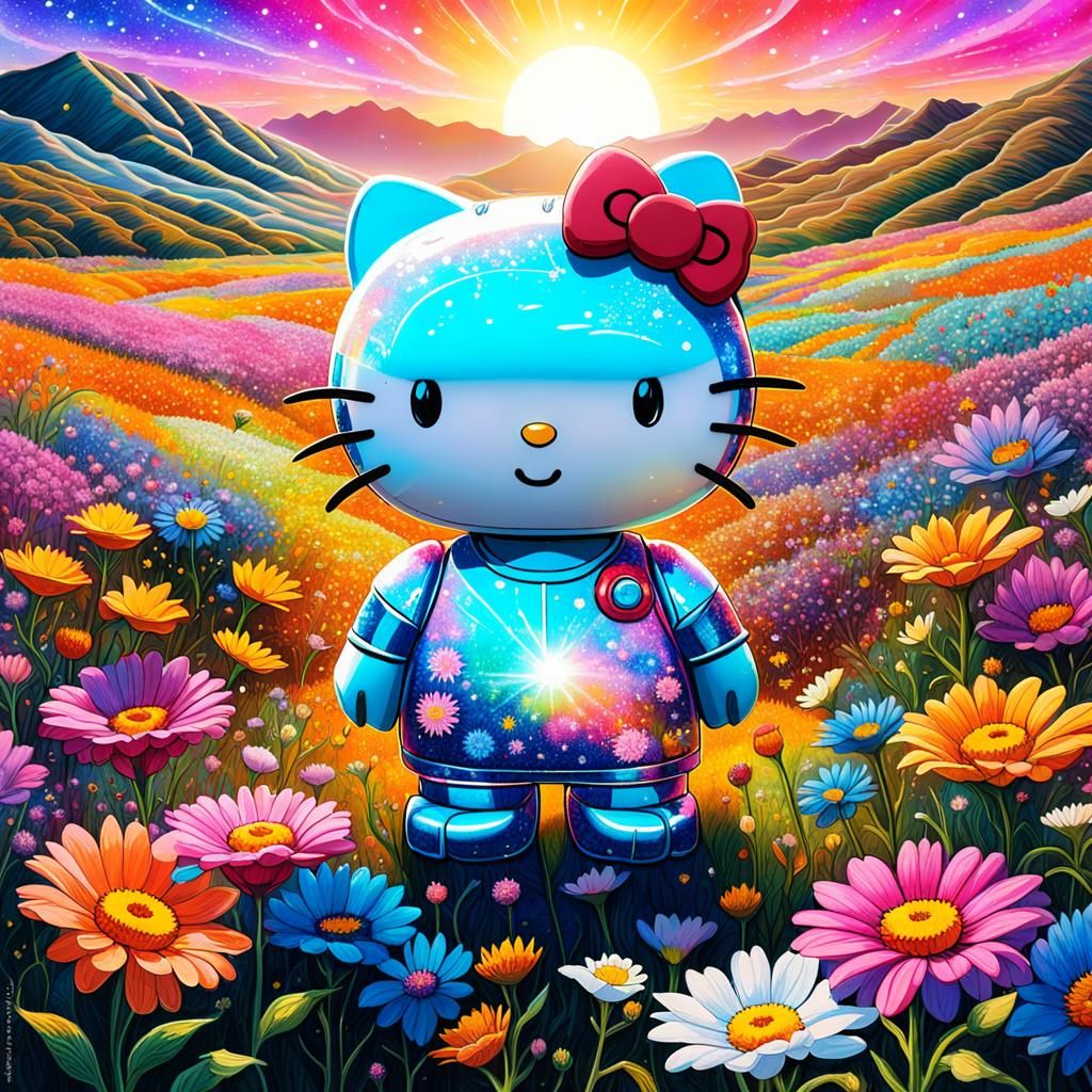 Hello Kitty Flower