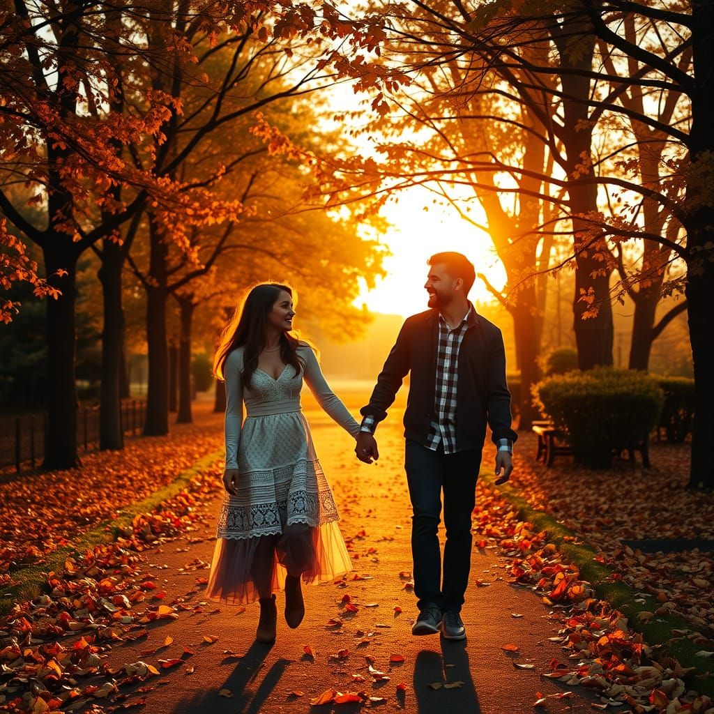 Autumn Walk in the Park