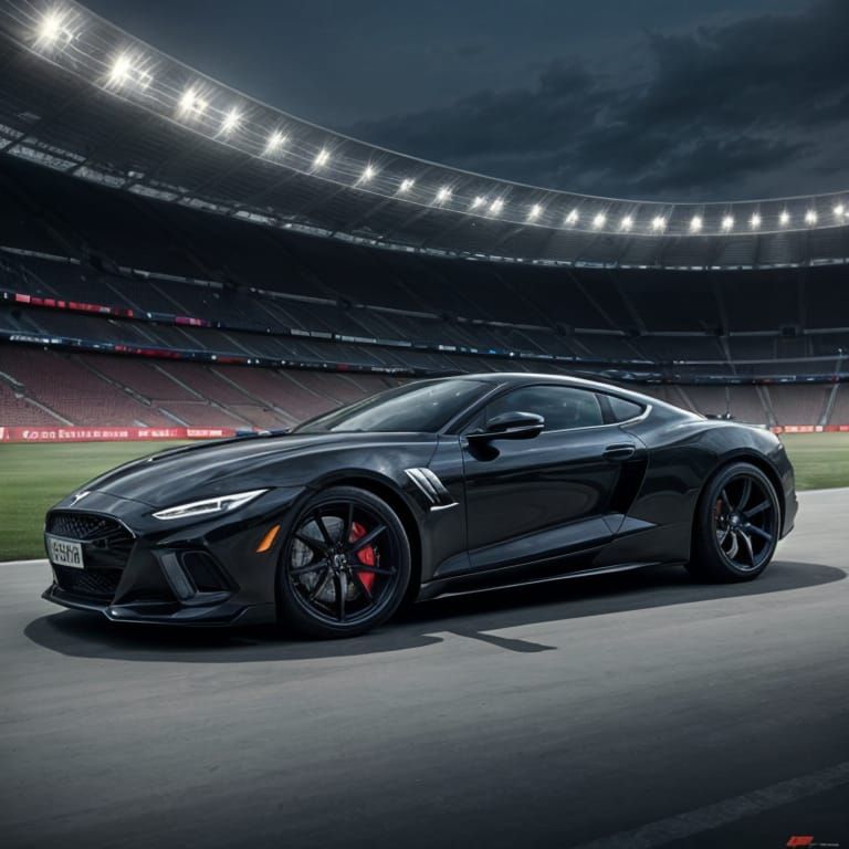 Cristiano Ronaldo Poses With Car In Hyperrealistic Style