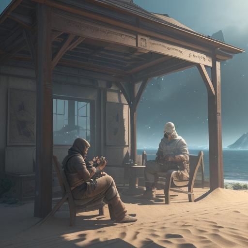 Silent Bird: Epic 3D Game Cinematic Scene