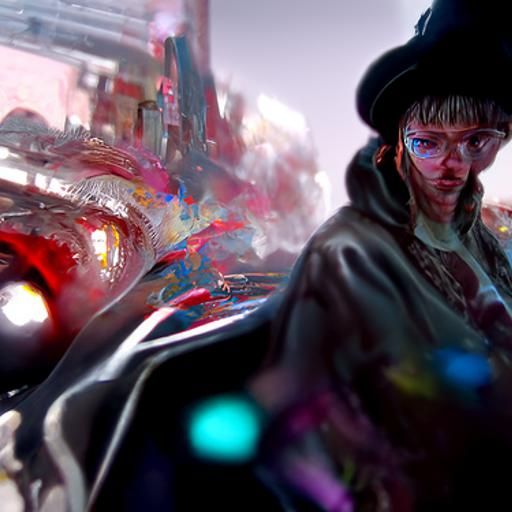 Renaissance Witch Hybrid in Rembrandt Style