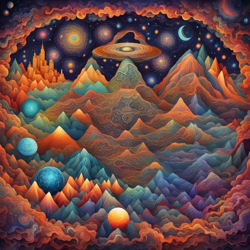Abstract DMT Visualisation