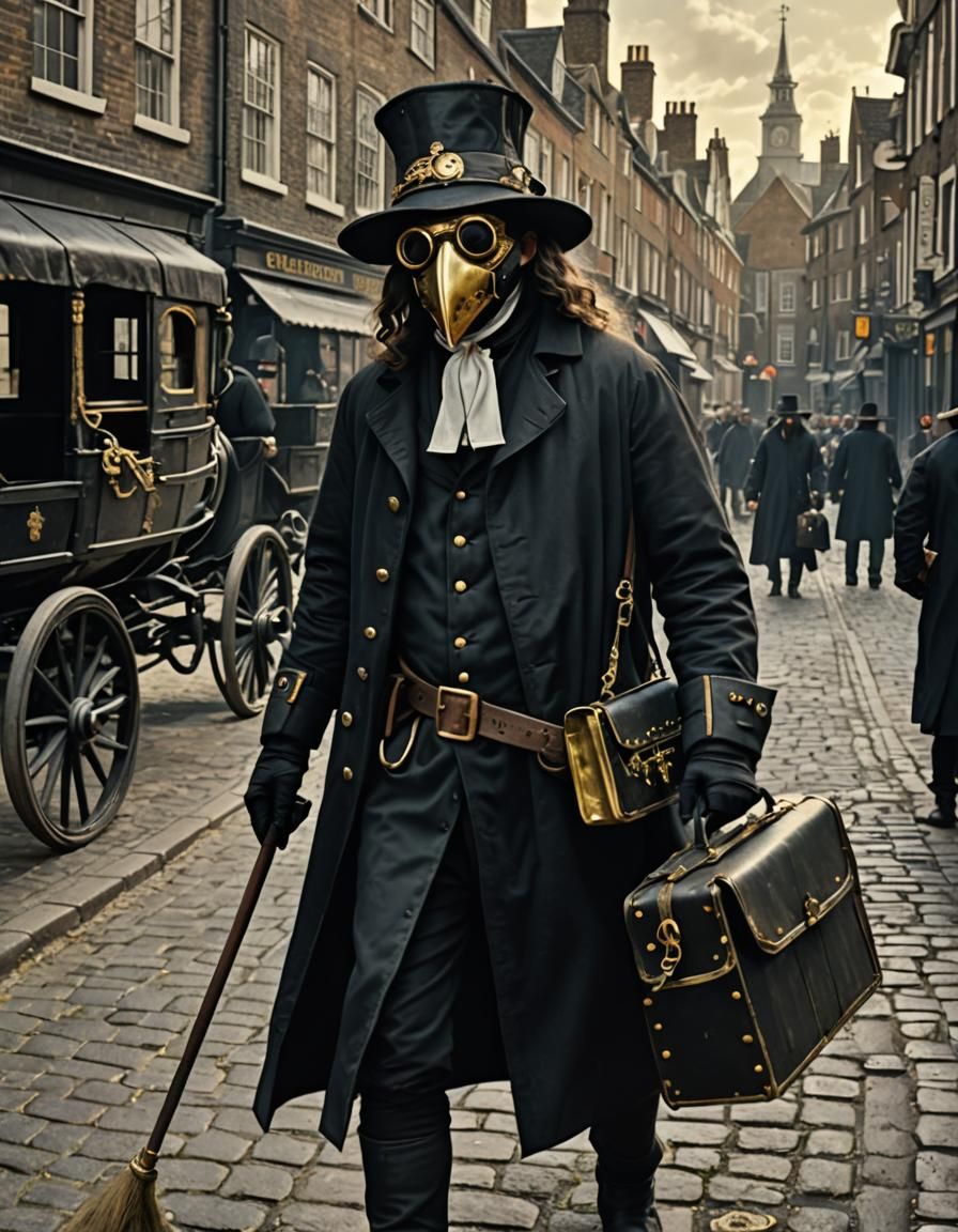 Bubonic Plague Physician in 1660s London