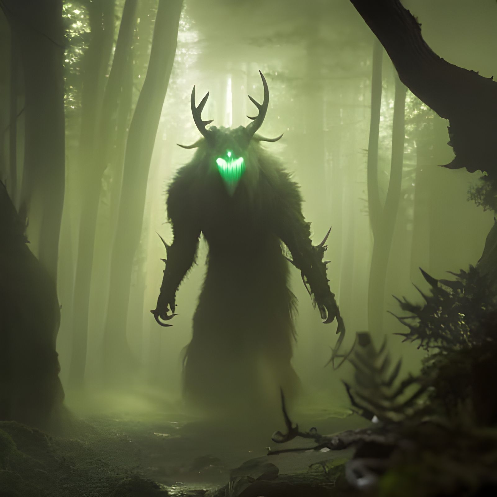 Leshy Lurking in the Forest