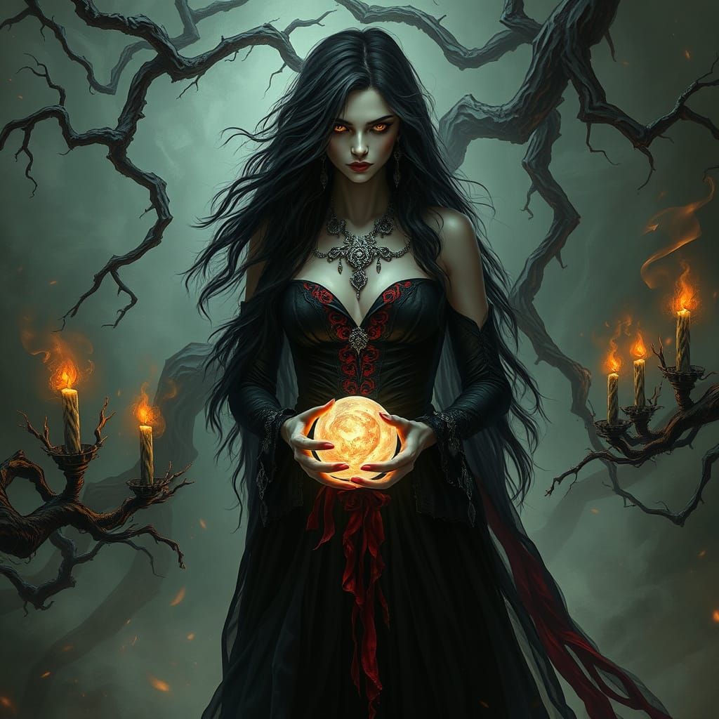 Gothic Goddess of the Ethereal Realm