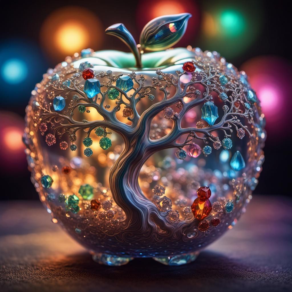 Crystal apple