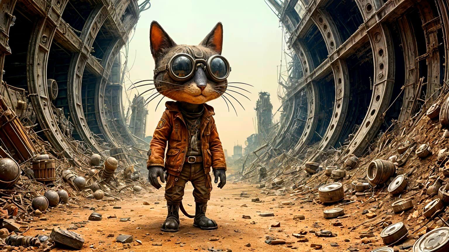 Cool Kat explores the outlands!