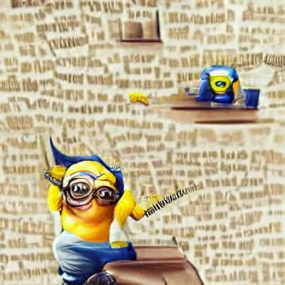 Simple Image of Minion Character