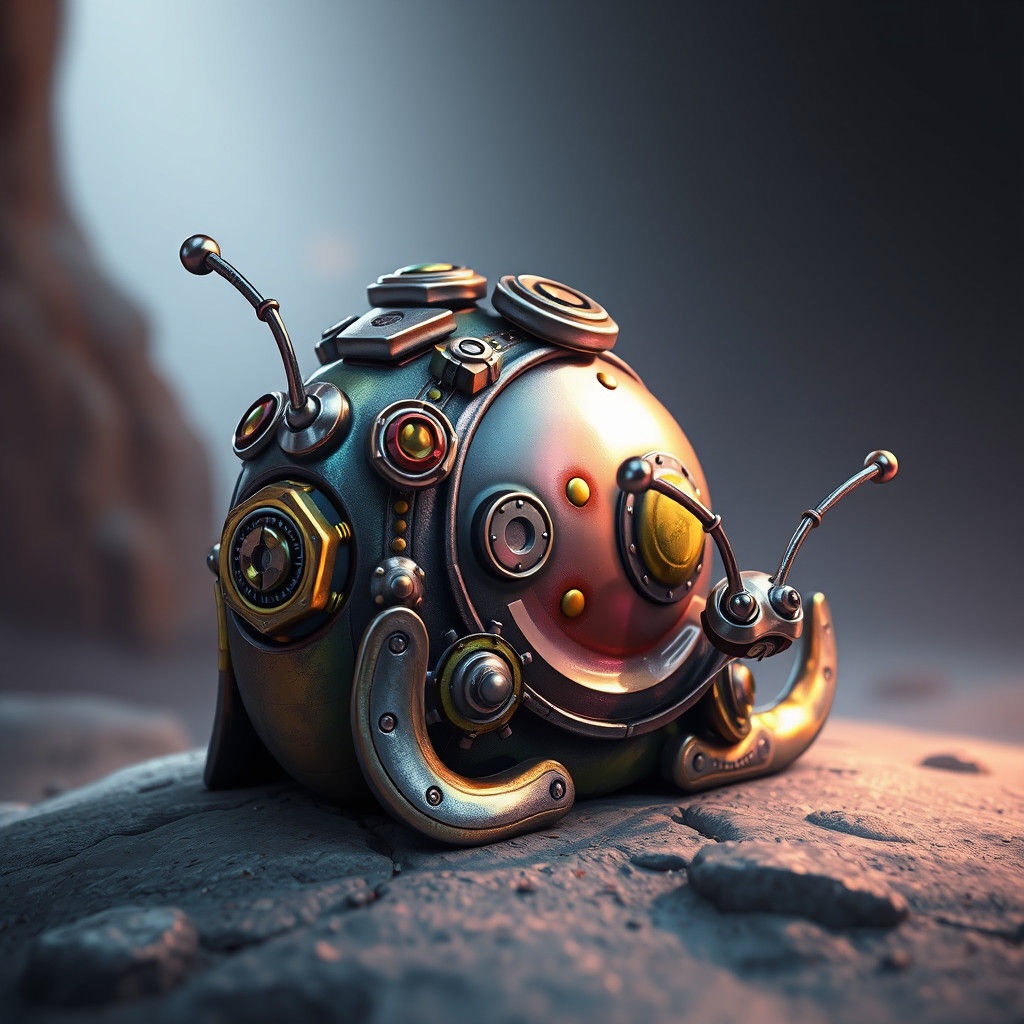 Iron Slug in Whimsical Chibi Art Style