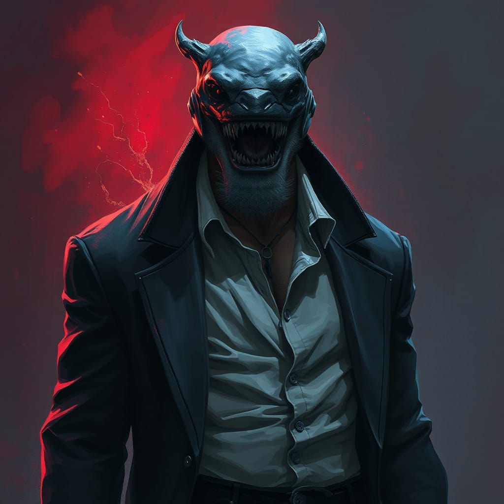 Muscled Whale Heretic in Flattering Attire