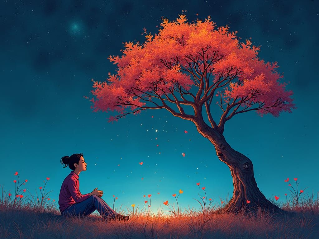 hypermaximalist illustration by Meg Chikhani, Victo Ngai, Rl...