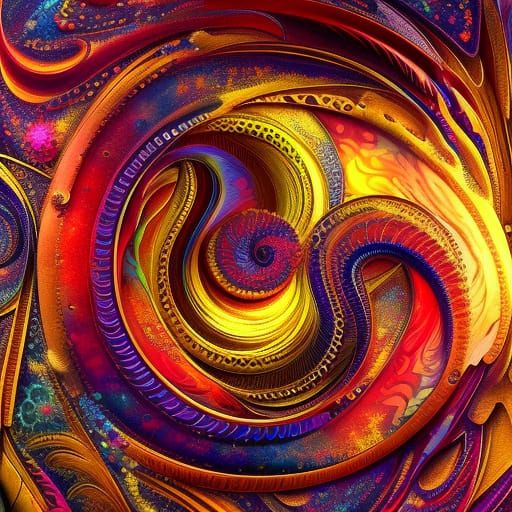 Art Explosion Yin Yang Symbol