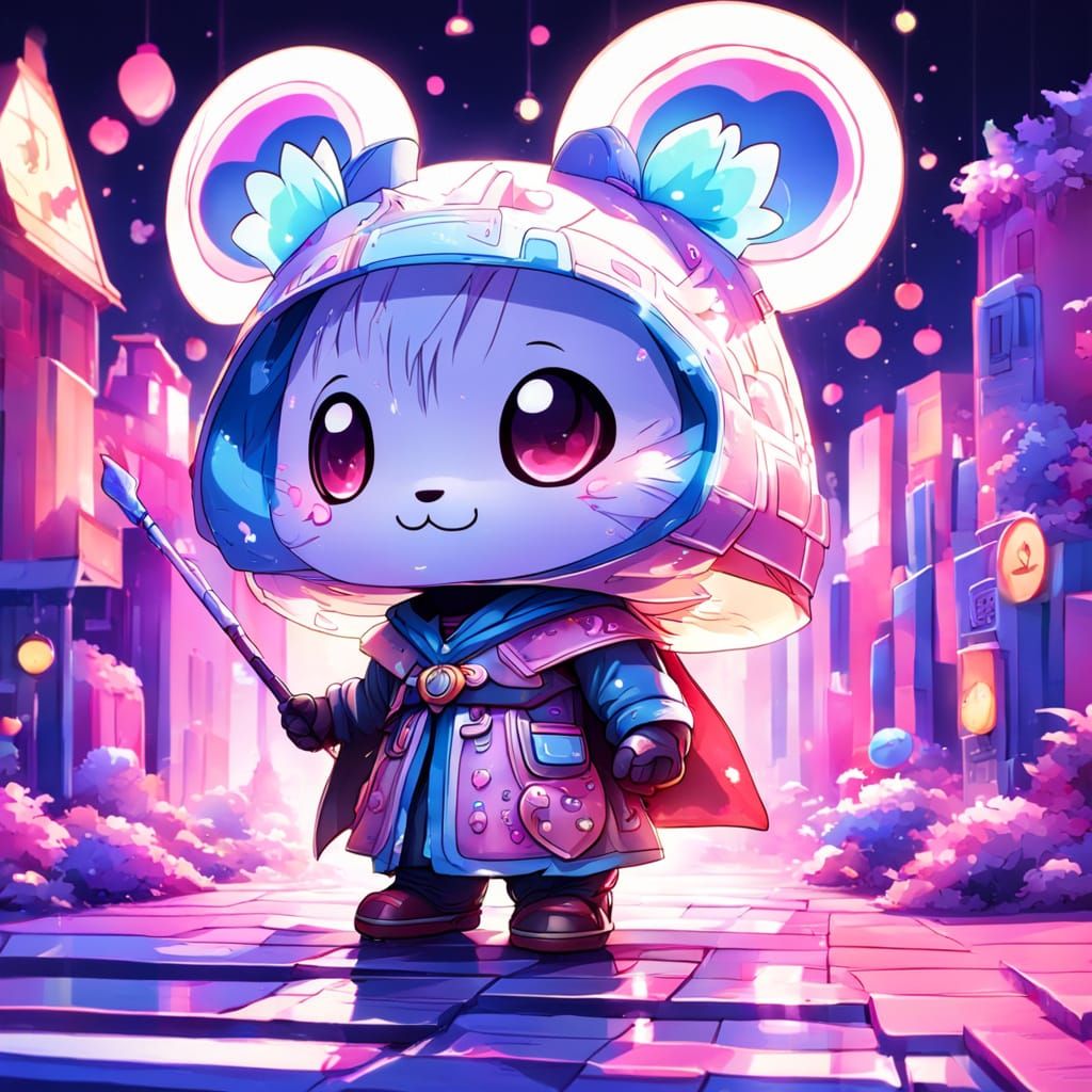 Adorable Kawaii Cutie Character