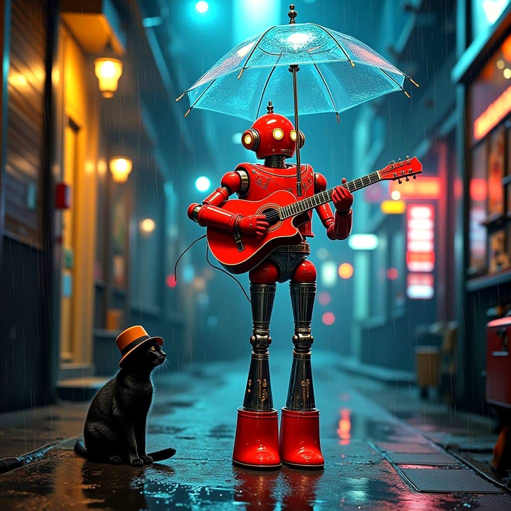 Living it Up in the Rain