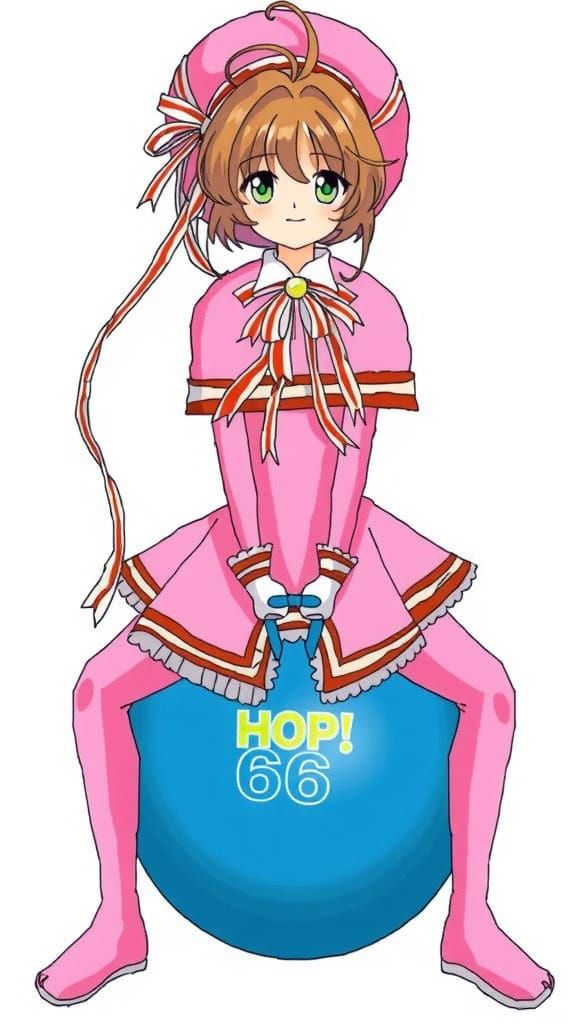 Sakura Kinomoto on Hop! 66 Hopper Ball