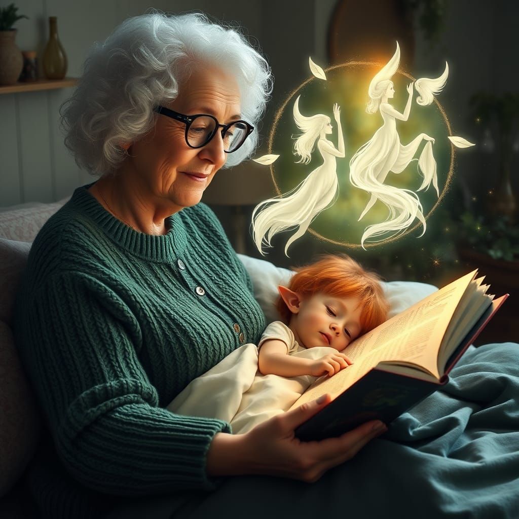 Enchanting Story Time with Irish Grandmother
