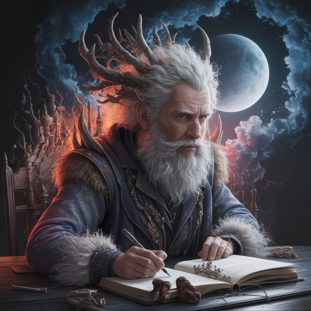 "KWriter" creating images from words in stories. ✍️👩‍🎨📚🔮🖼