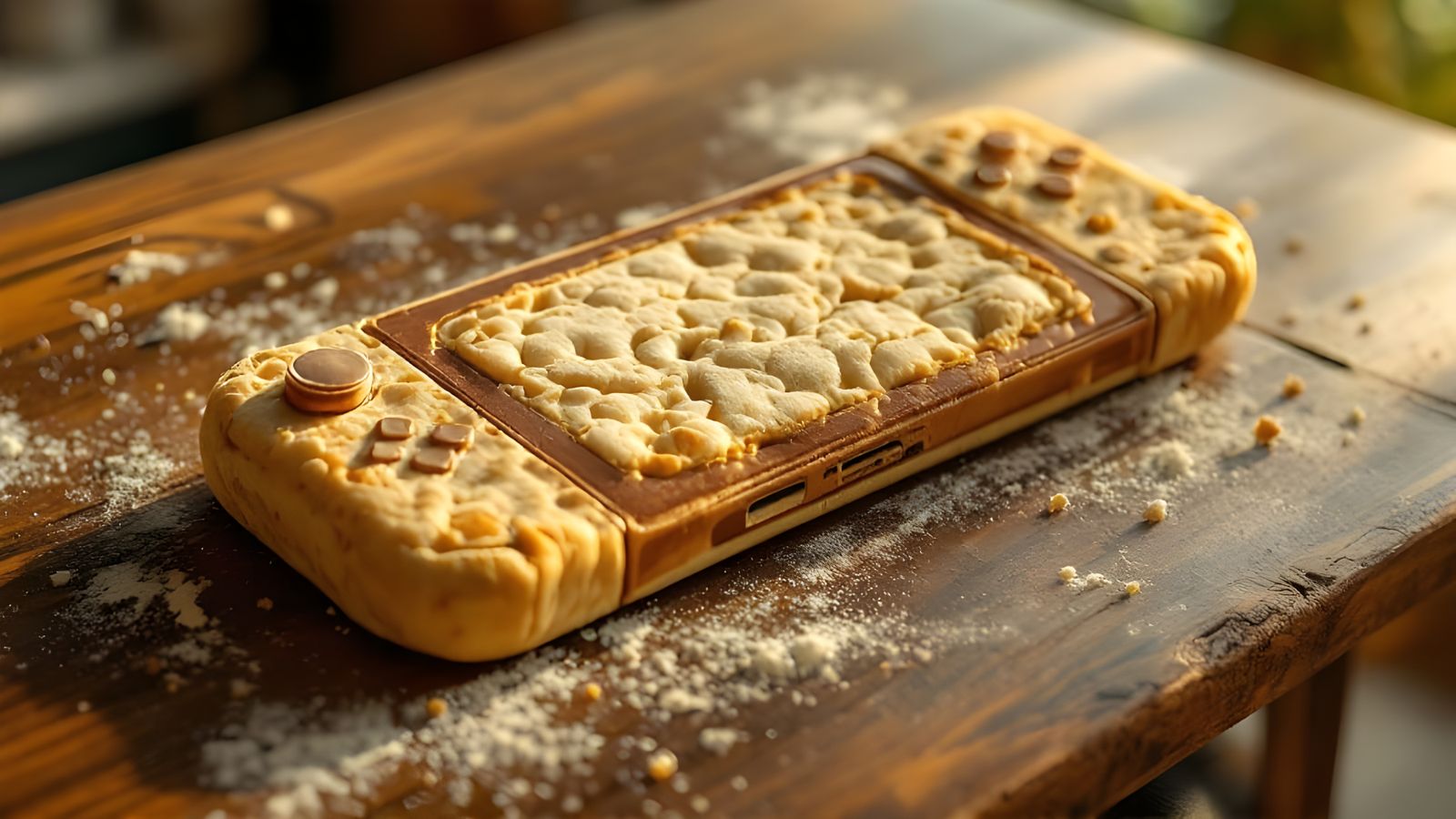 Bread Dough Nintendo Switch in 3D