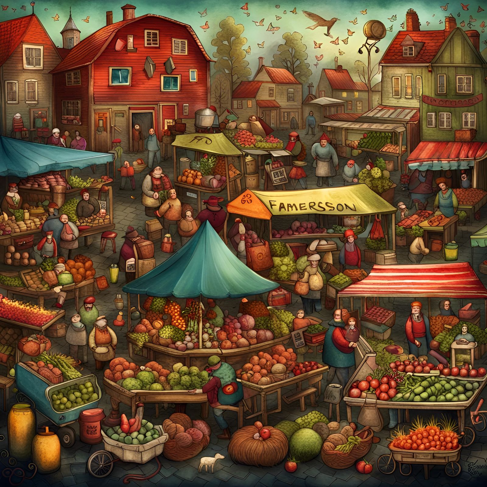 Farmers Market in Famersson