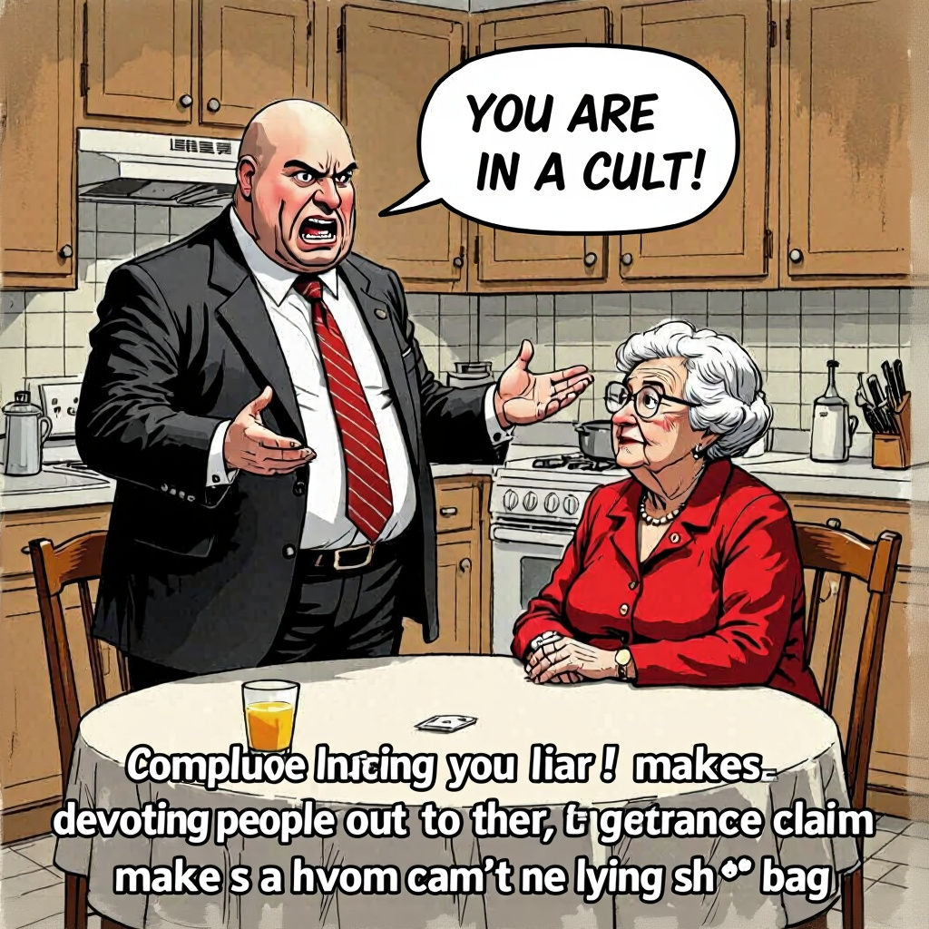 Argument at the Kitchen Table: A Meme Template