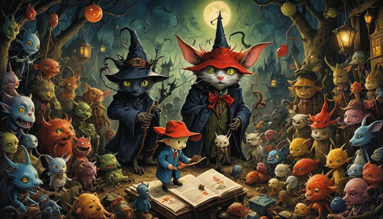 Nightmarish Dark Fantasy Horror Masterpiece