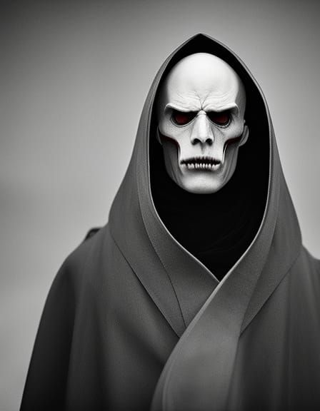 Nosferatu Portrait in Darkness