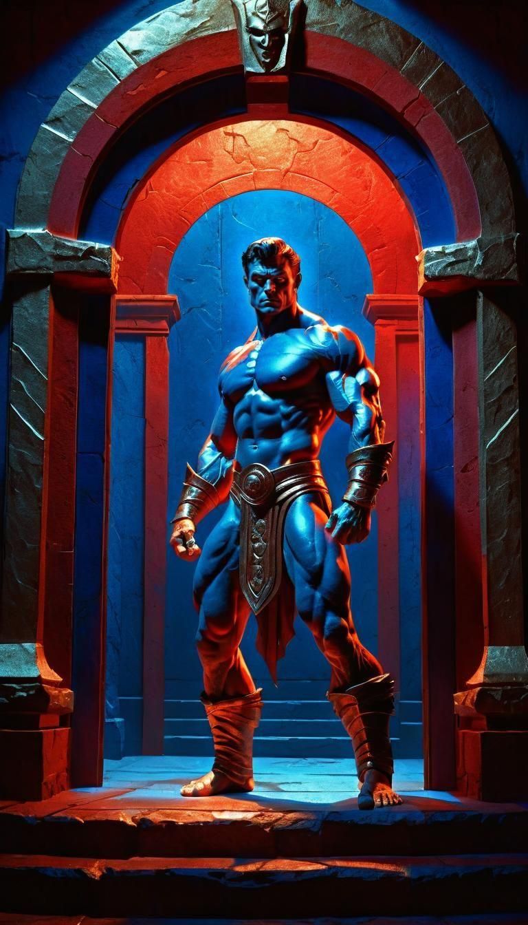 Tyris Flare Emerges from Future Portal in Sci-Fi Style