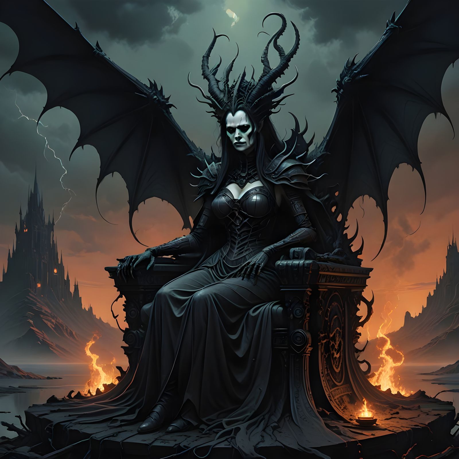 Ethereal Goddess of the Abyss