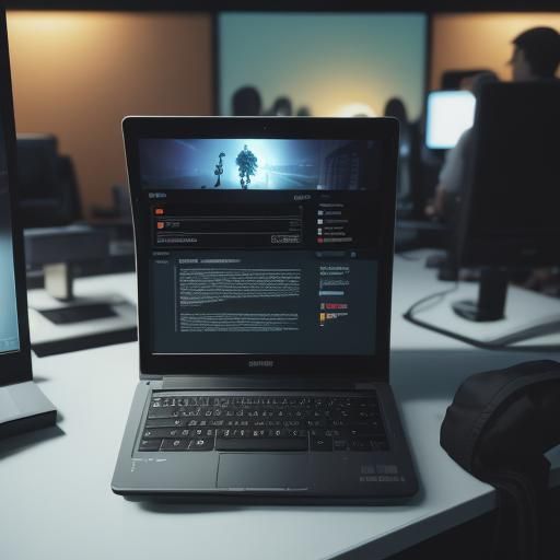 Accessibility Tester Concept Art in Vibrant Digital Style