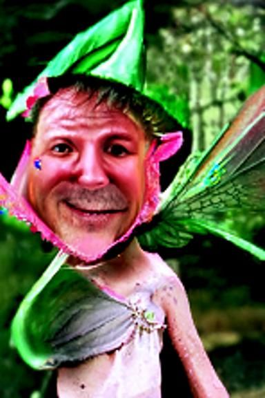 Larry the Middle-Aged Fairy Portrait