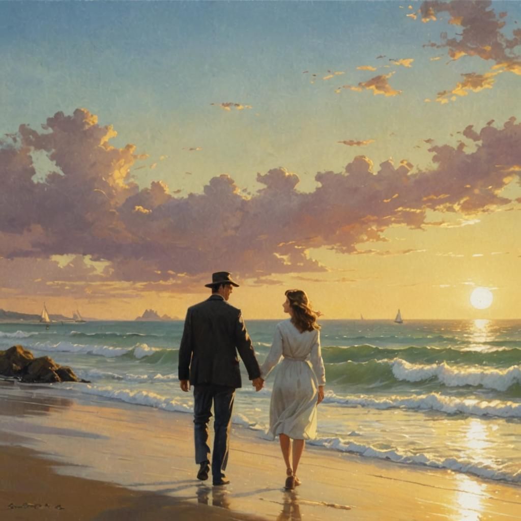 Beachside Bliss in Vibrant Colors