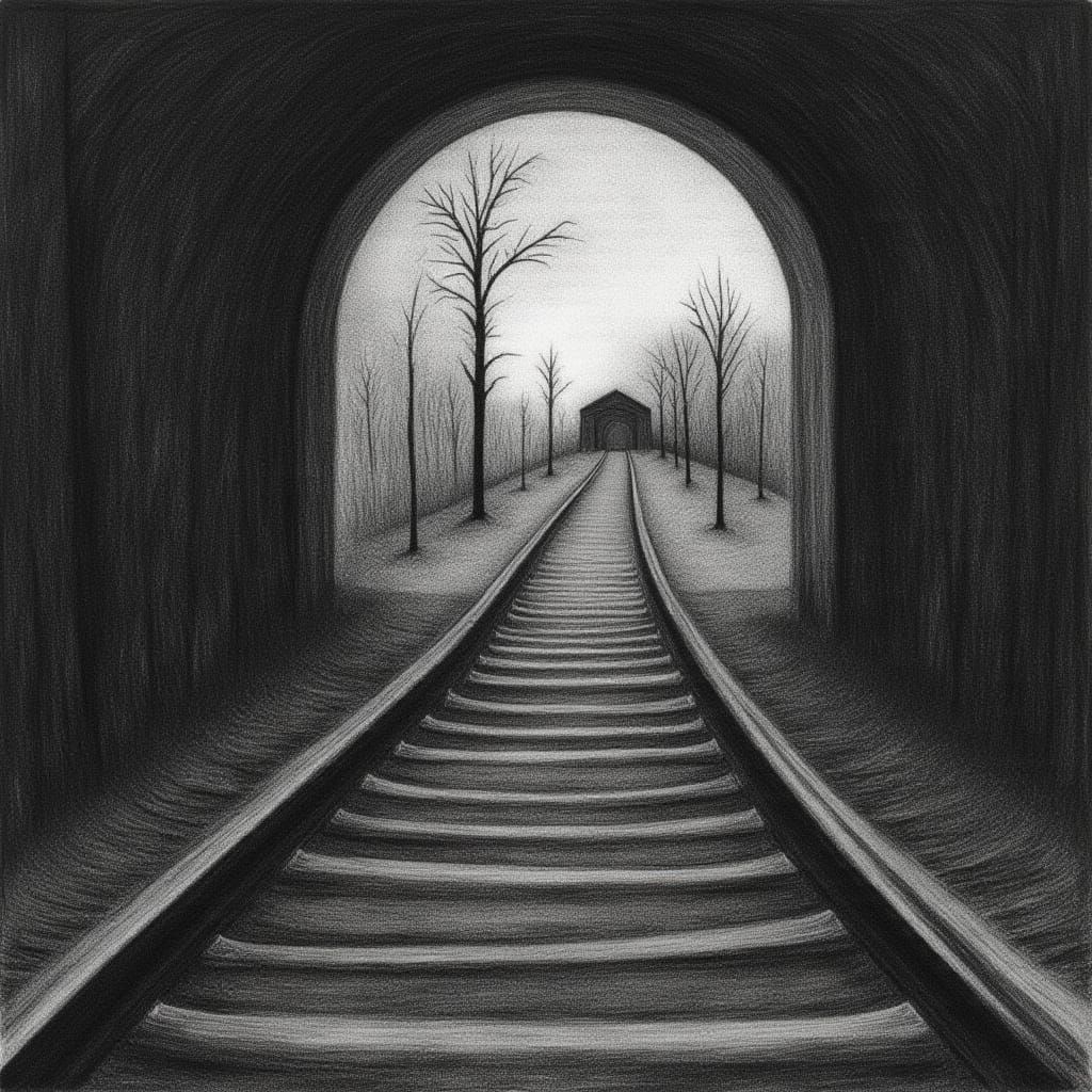 Hope and Despair in a Futuristic Landscape