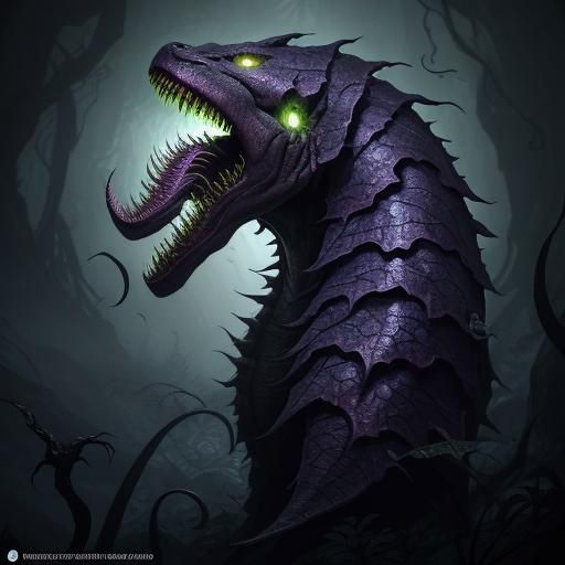 Ethereal Nightshade Snapper: A Fantastical Carnivorous Plant