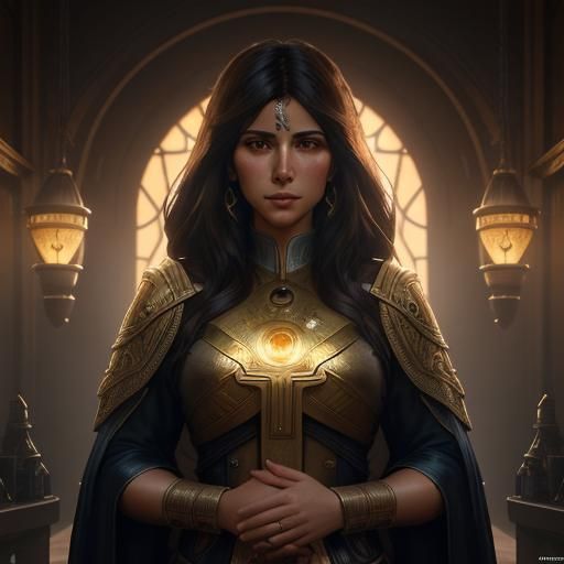 Reconciliation Portrait: Dynamic Lighting Concept Art